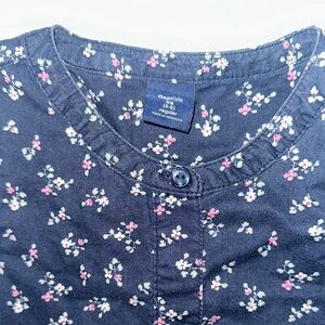 Old Navy Kids Floral Dress - Navy and Pink